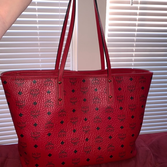MCM Anya Top ZIP Shopper - Picture 3 of 8